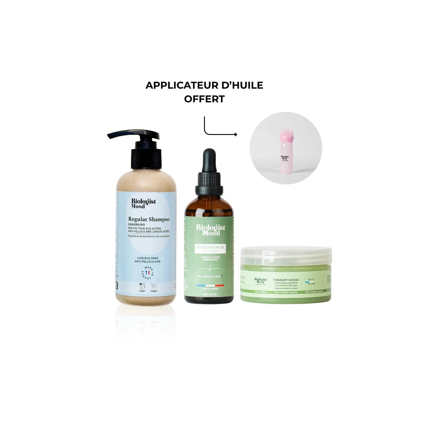 routine cheveux mixtes