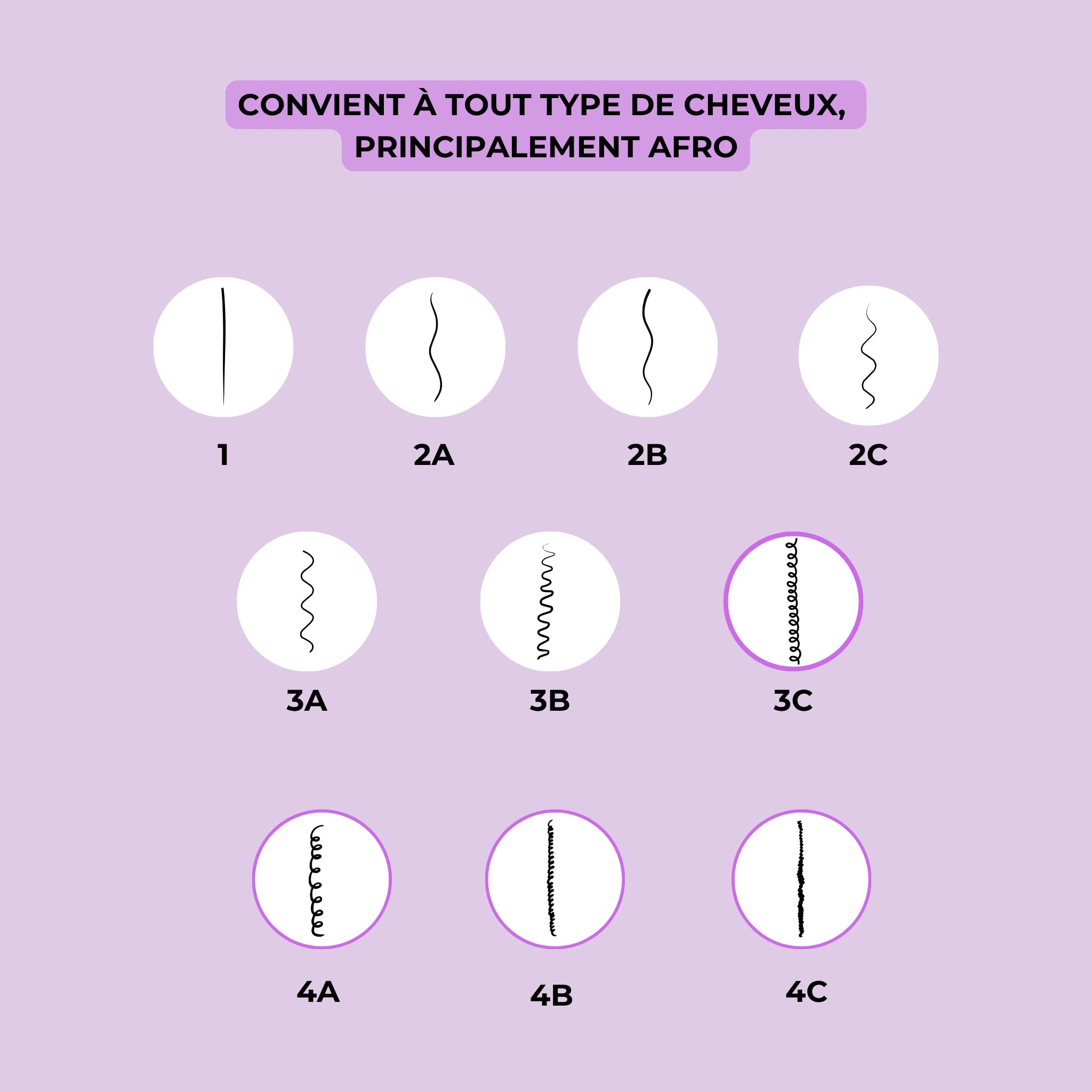 cheveux afros crépus