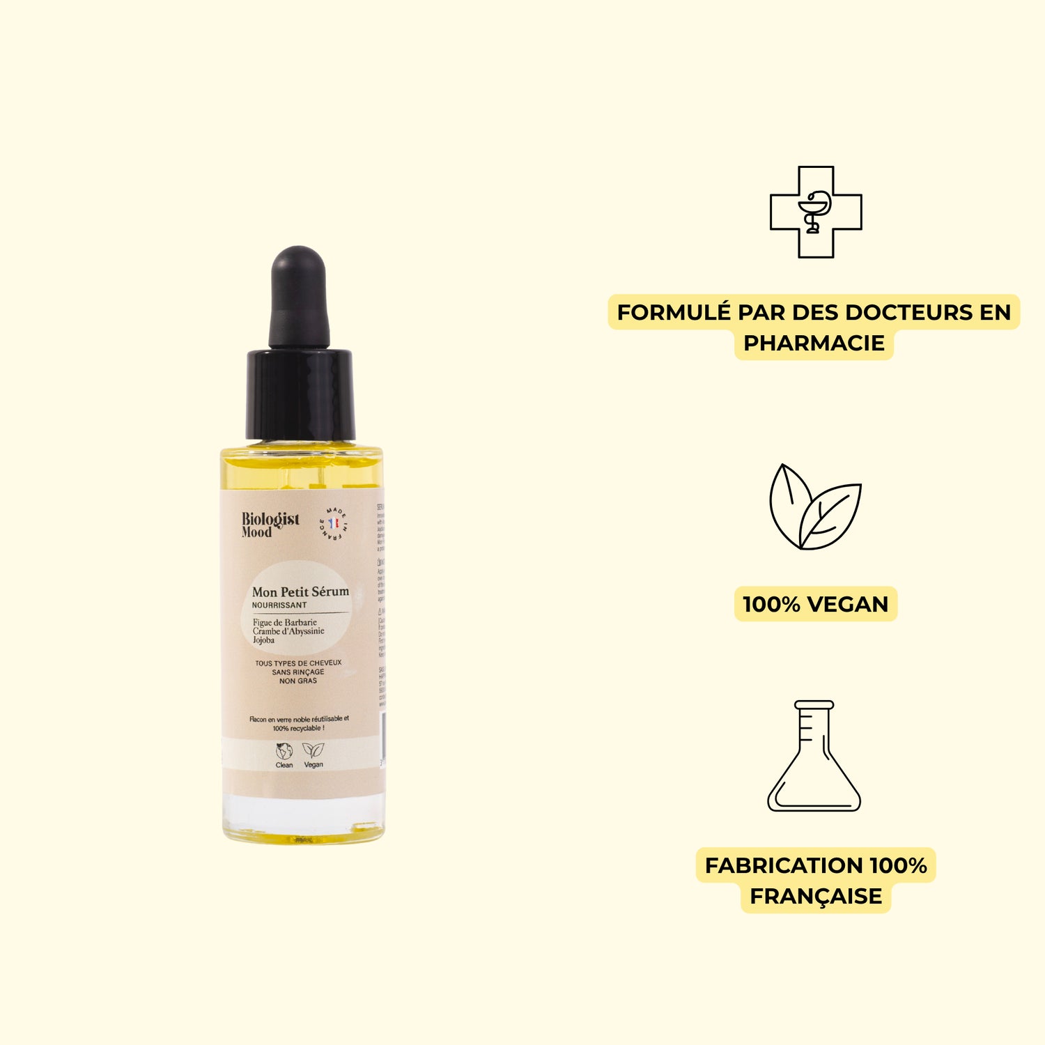 sérum pour les cheveux