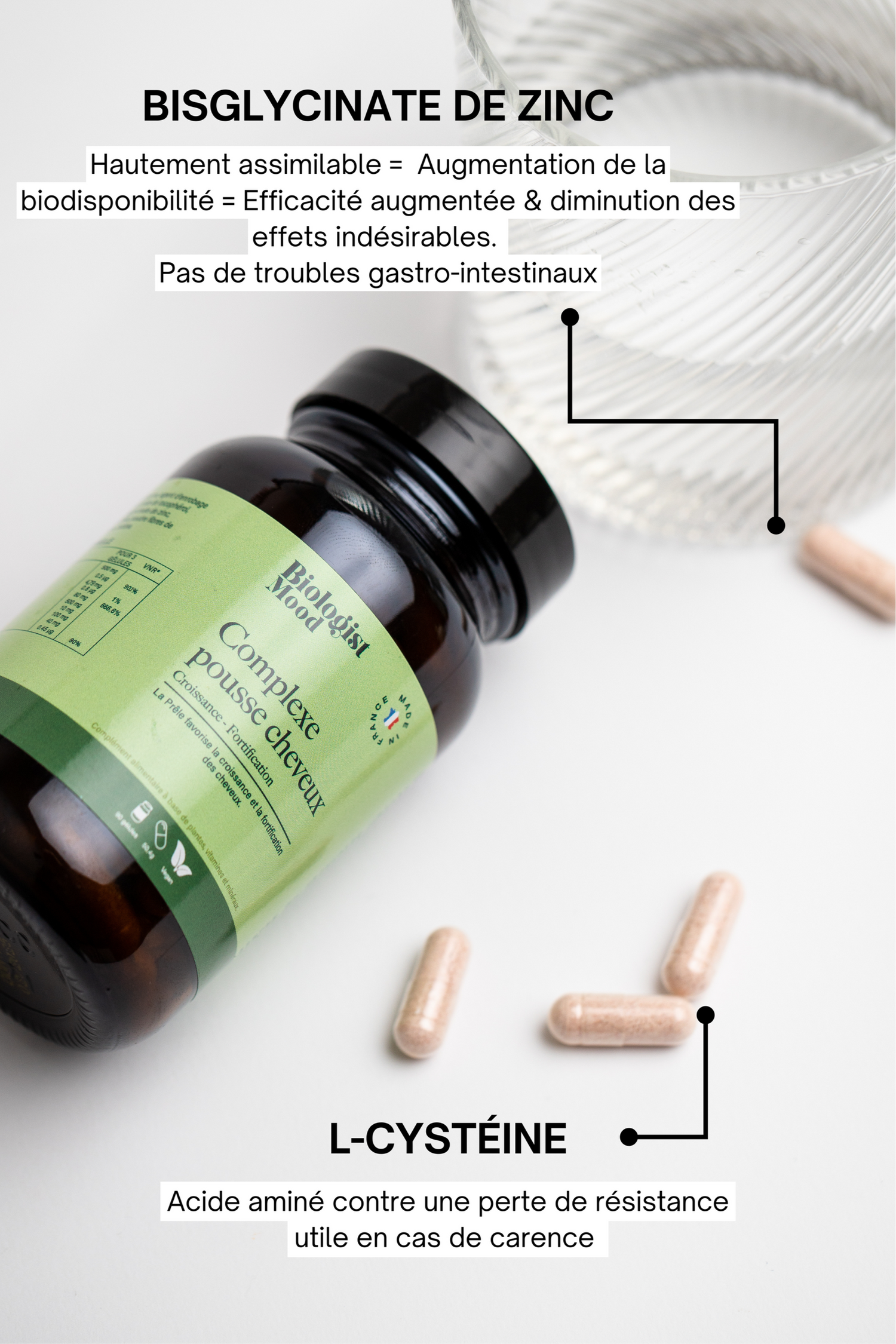 Biotine pousse cheveux