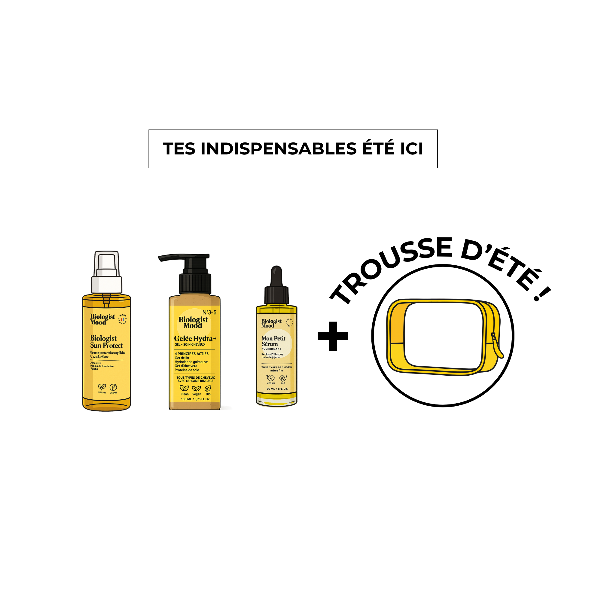Indispensable été - protection cheveux et hydratation