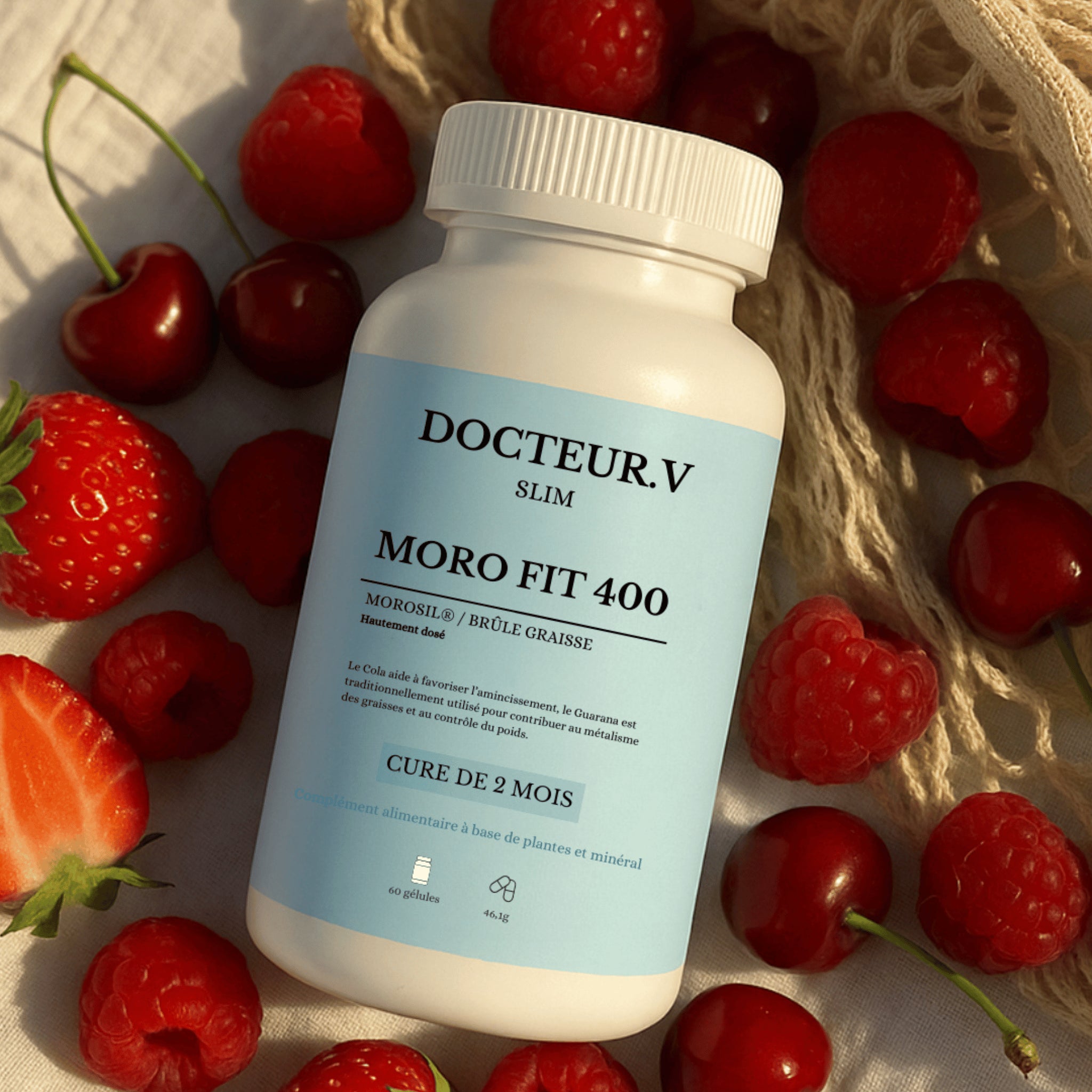 Edition limitée - Gélules minceur au Morosil ® 400 - Docteur V