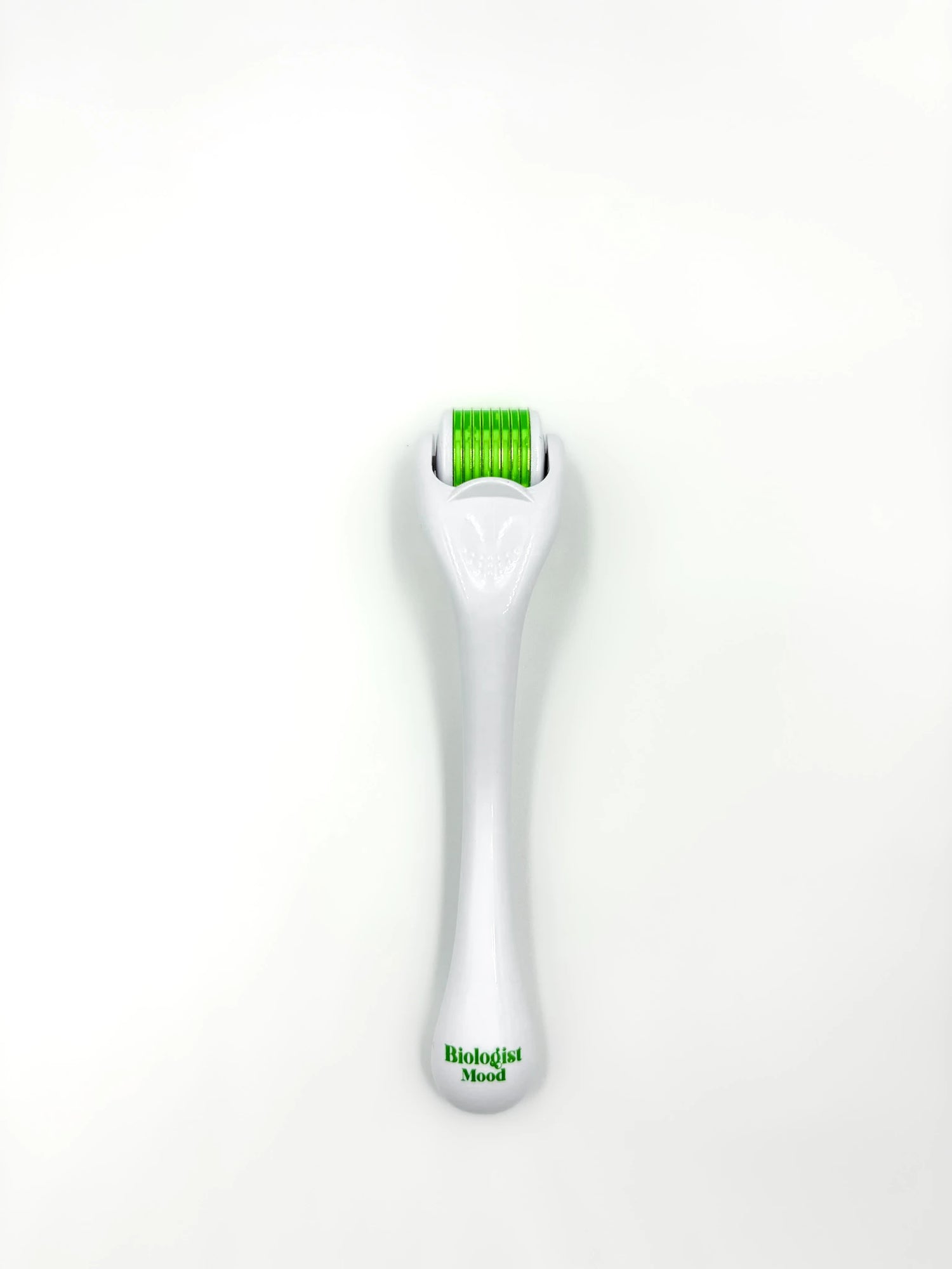 Dermaroller cheveux Biologist Mood, derma roller à micro-aiguilles 0,5 mm pour stimuler la pousse et réduire la chute