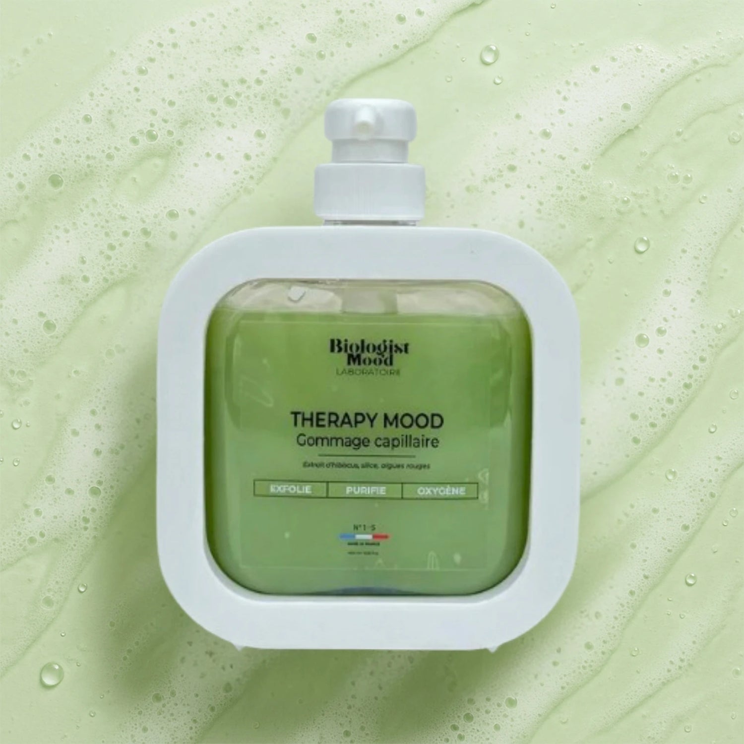 Gommage capillaire Biologist Mood sans grains, exfoliant doux pour cuir chevelu sensible