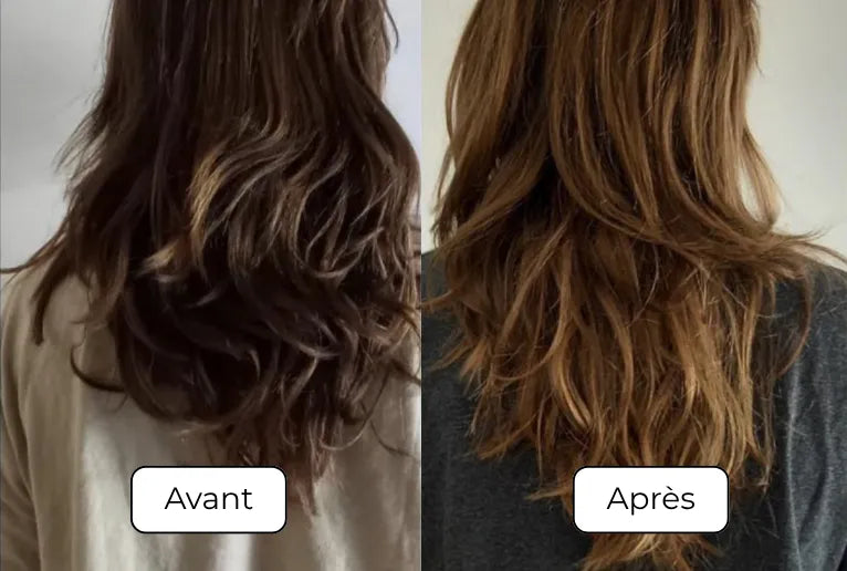 application sérum pousse des cheveux cuir chevelu croissance