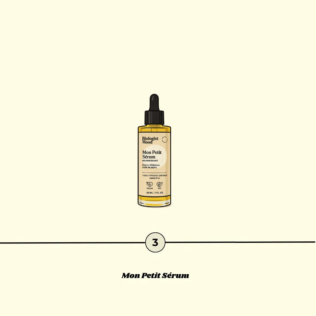 sérum naturel pour cheveux