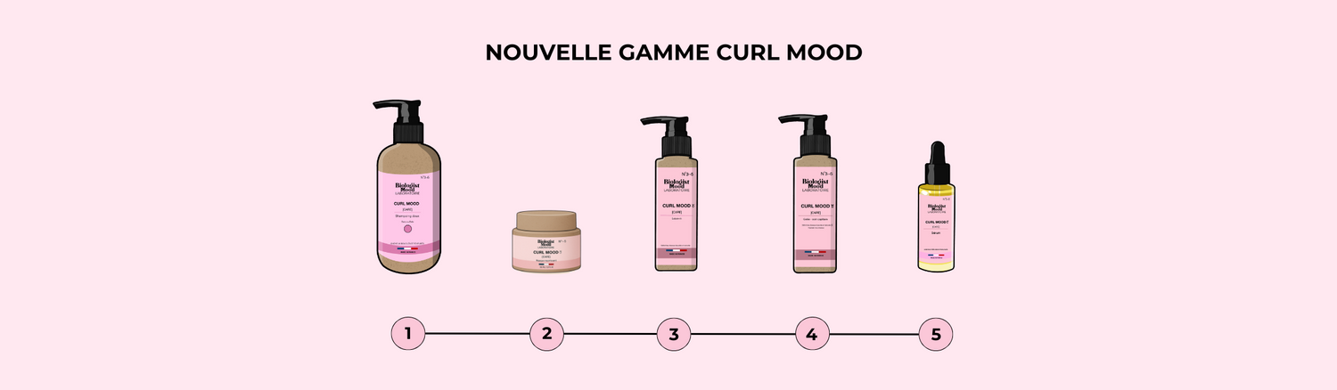 routine cheveux bouclés