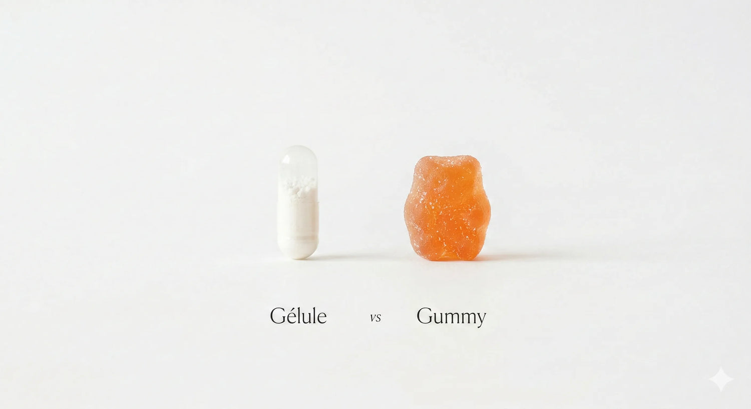 Gummies cheveux à la biotine comparées à des gélules complément alimentaire pour la pousse des cheveux