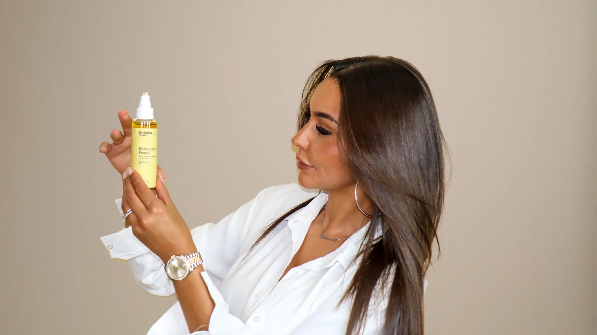 Protection solaire cheveux avec Sun Protect Biologist Mood pour protéger les cheveux du soleil et des UV