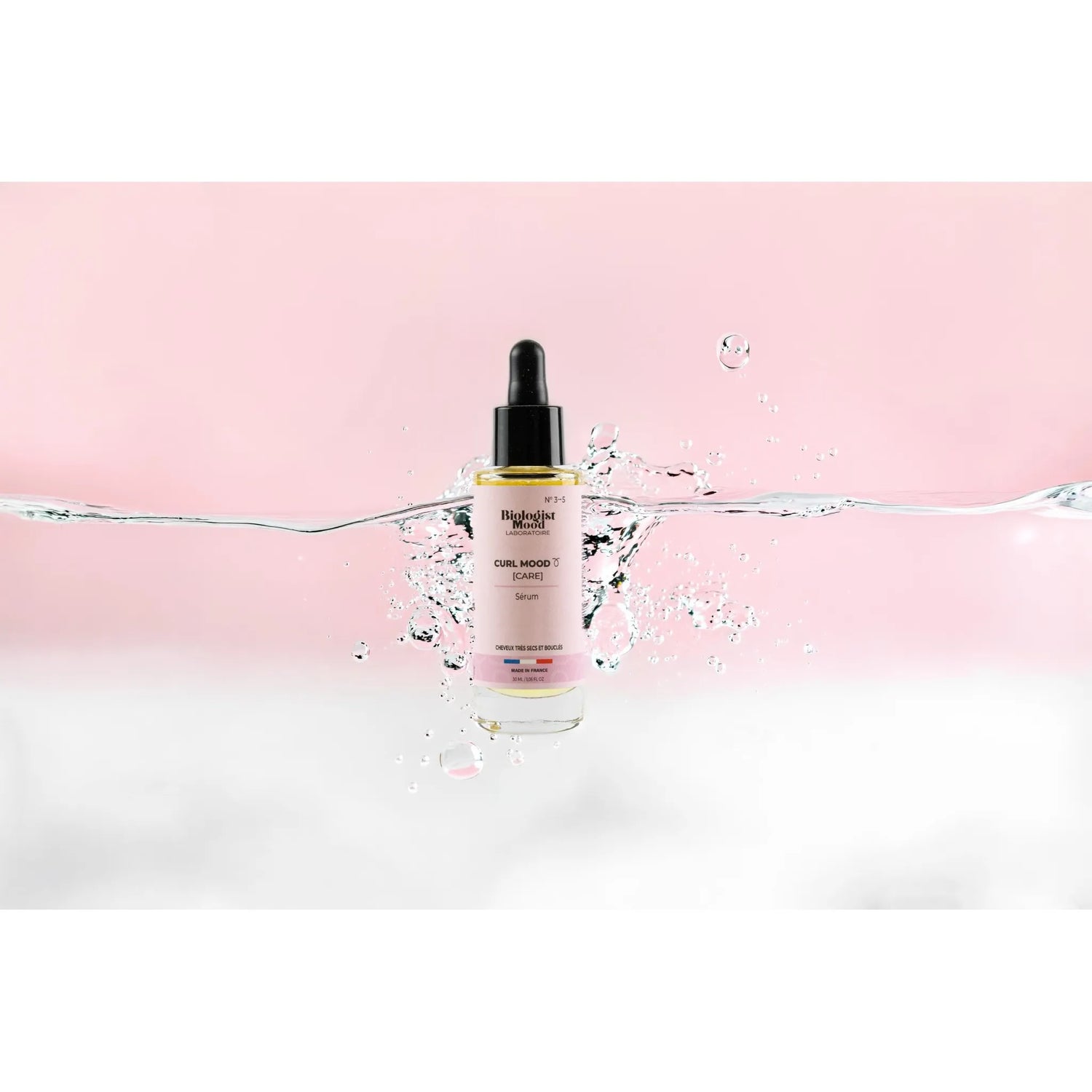 Sérum cheveux bouclés Biologist Mood pour hydrater les boucles et réduire les frisottis