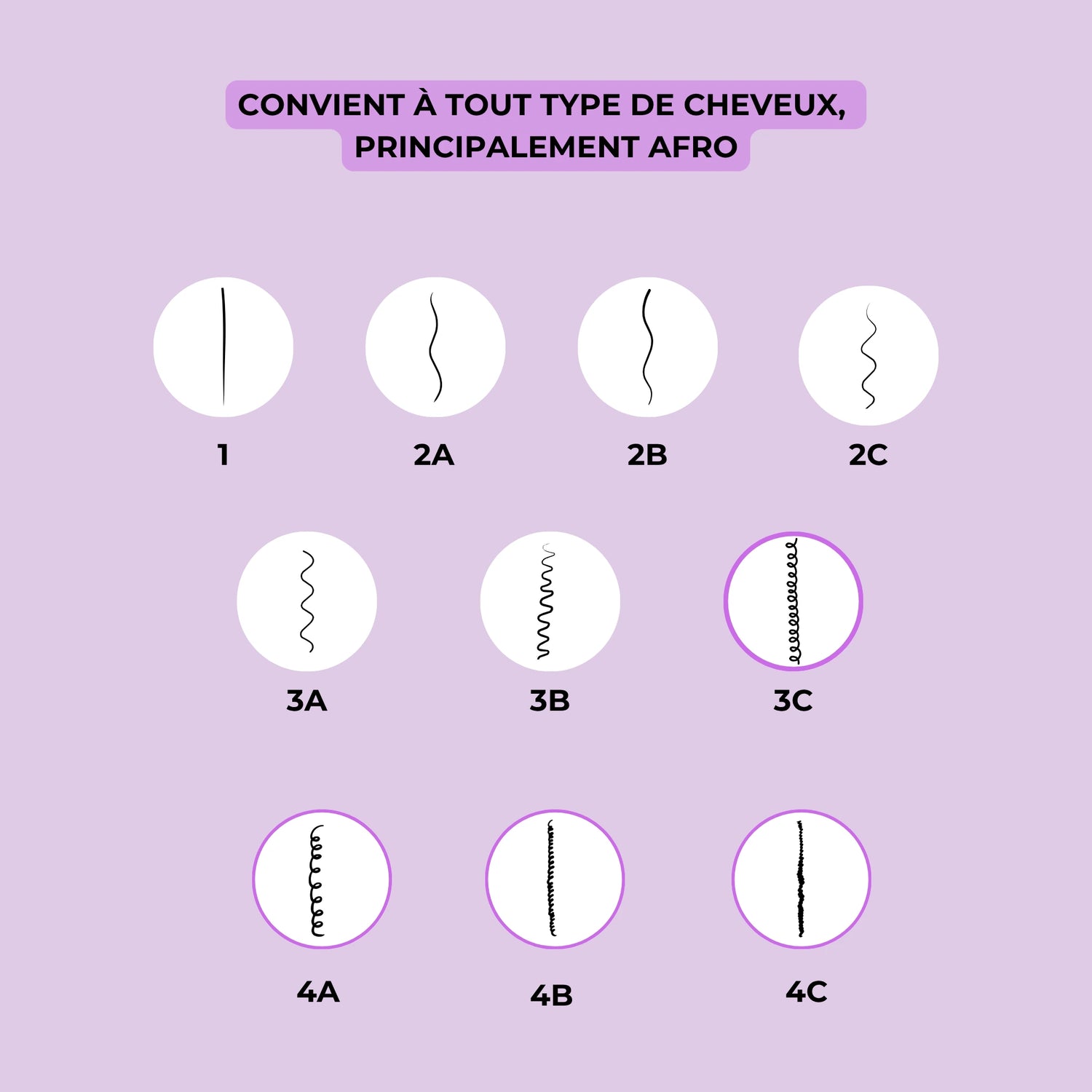 cheveux afros crépus