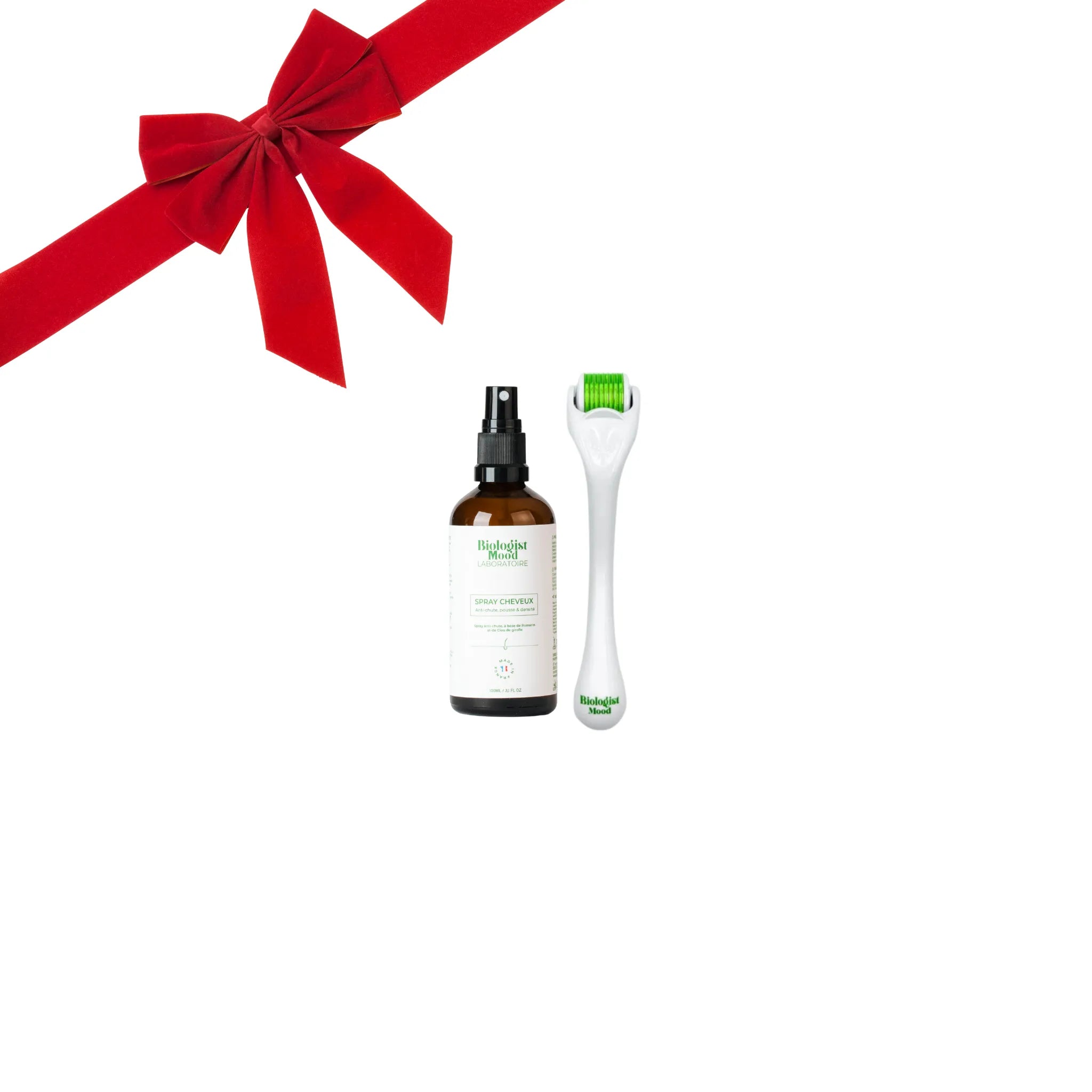 Duo spray pousse cheveux au romarin à cinéole+ Dermaroller