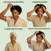 bain d'huile cheveux