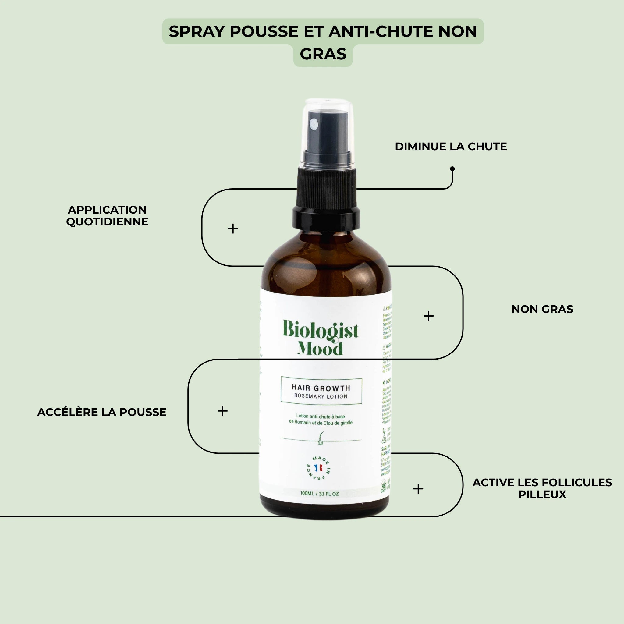 spray pousse