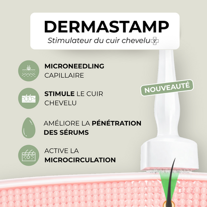 Duo Huile pousse - Accelerator oil + Dermastamp OFFERT !