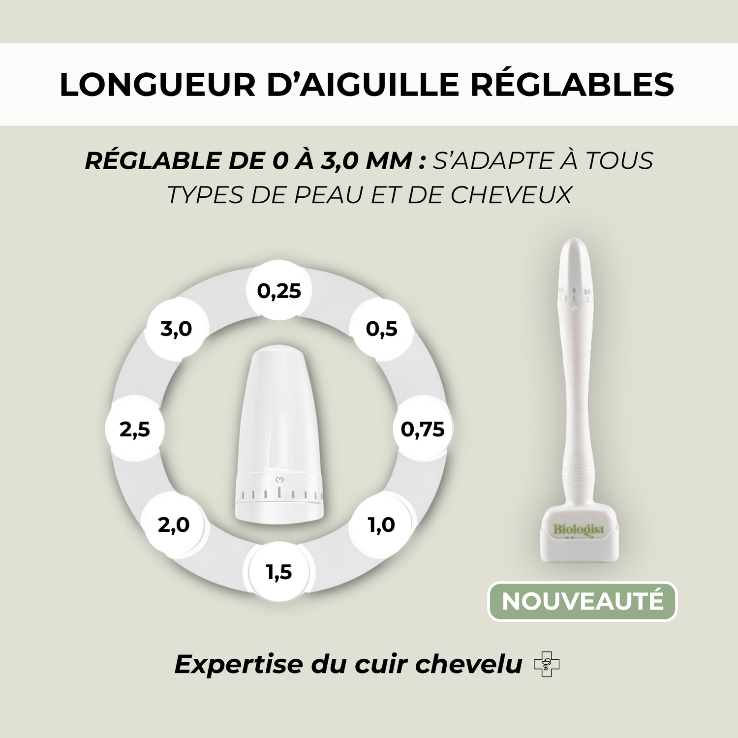 Duo Huile pousse - Accelerator oil + Dermastamp OFFERT !