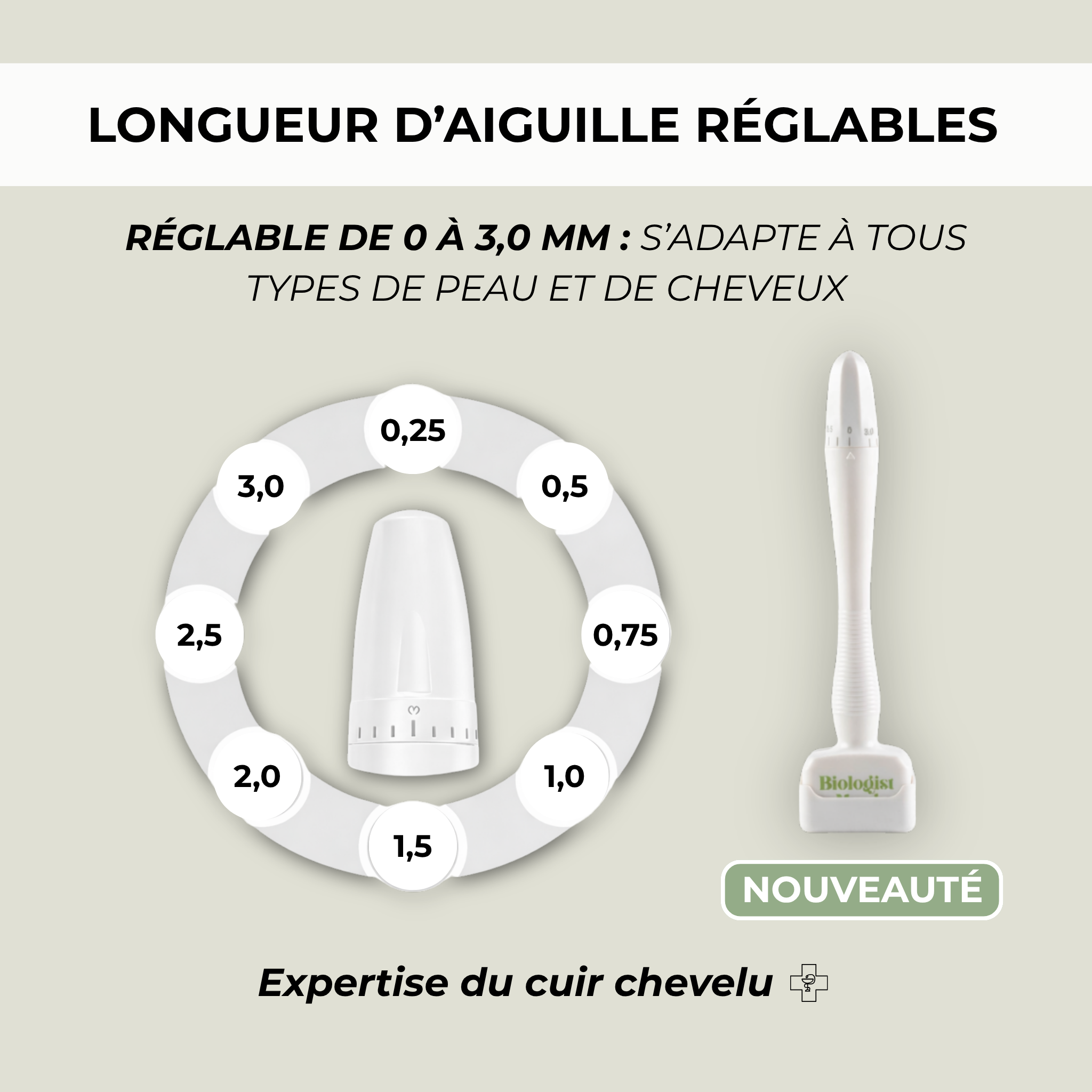 Duo Huile pousse - Accelerator oil + Dermastamp OFFERT !