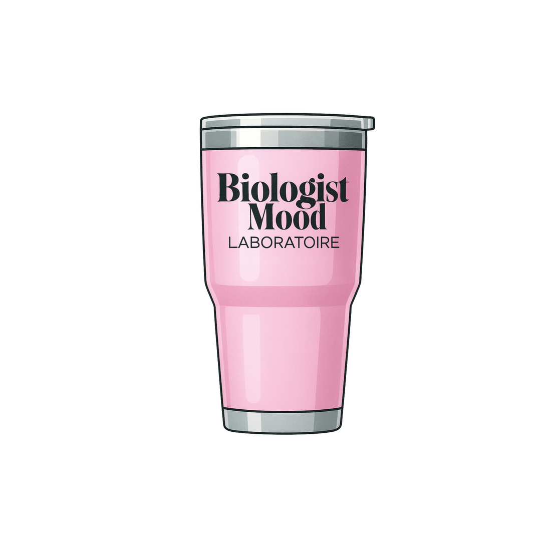 Mug Biologist Mood – Petit format (rose)