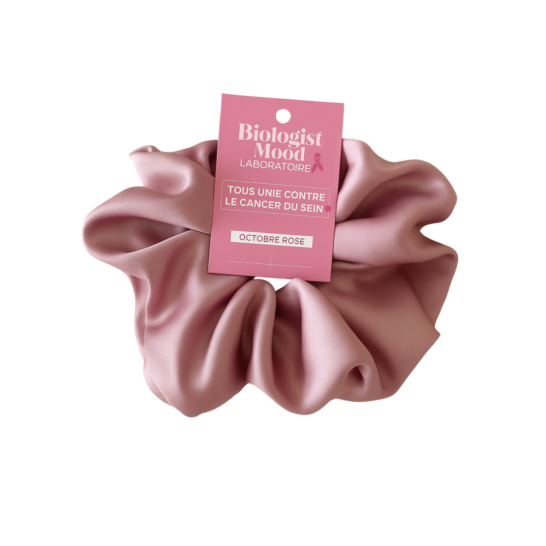 Chouchou en satin de luxe
