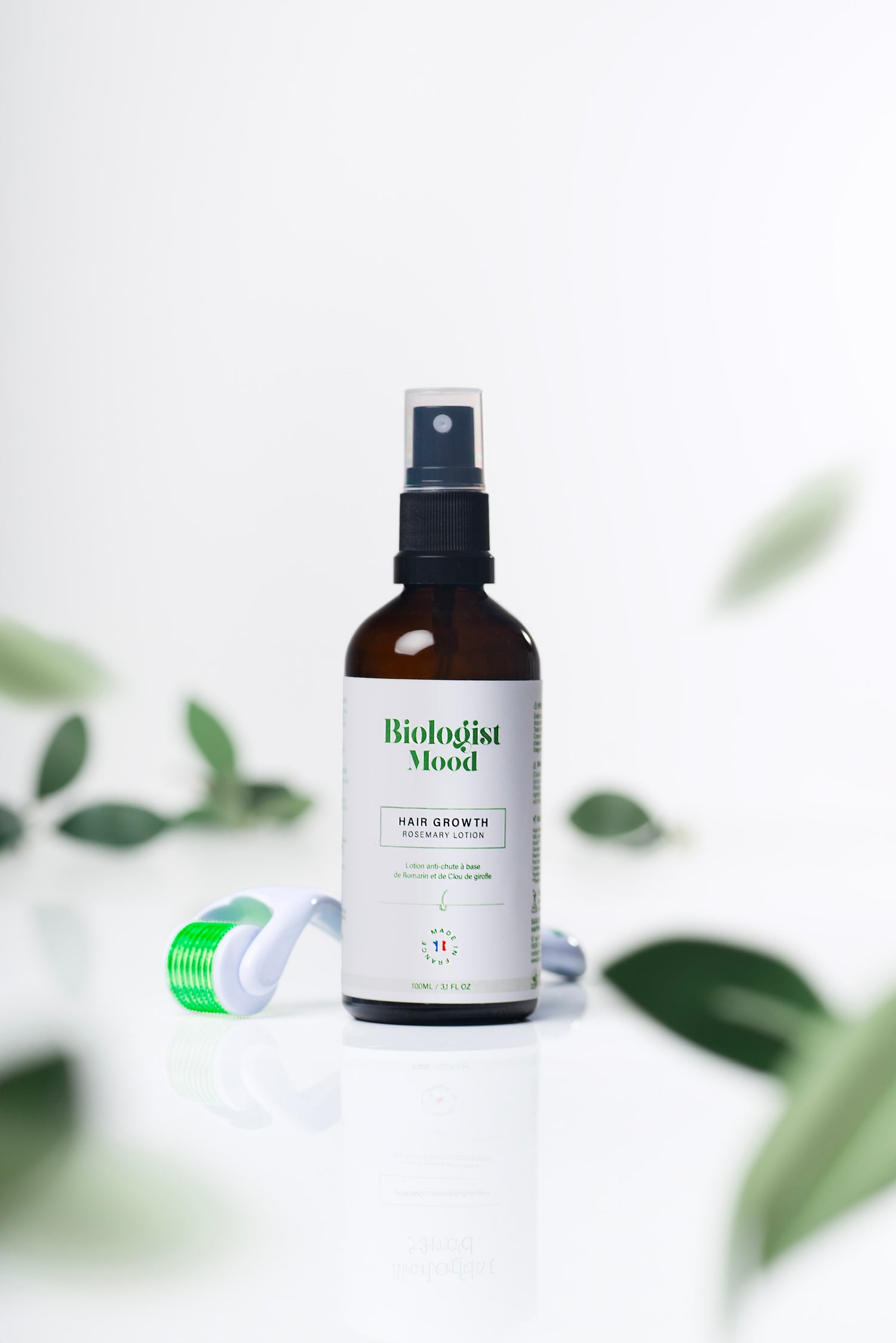 Huile essentielle romarin cheveux et eau de romarin chute cheveux 