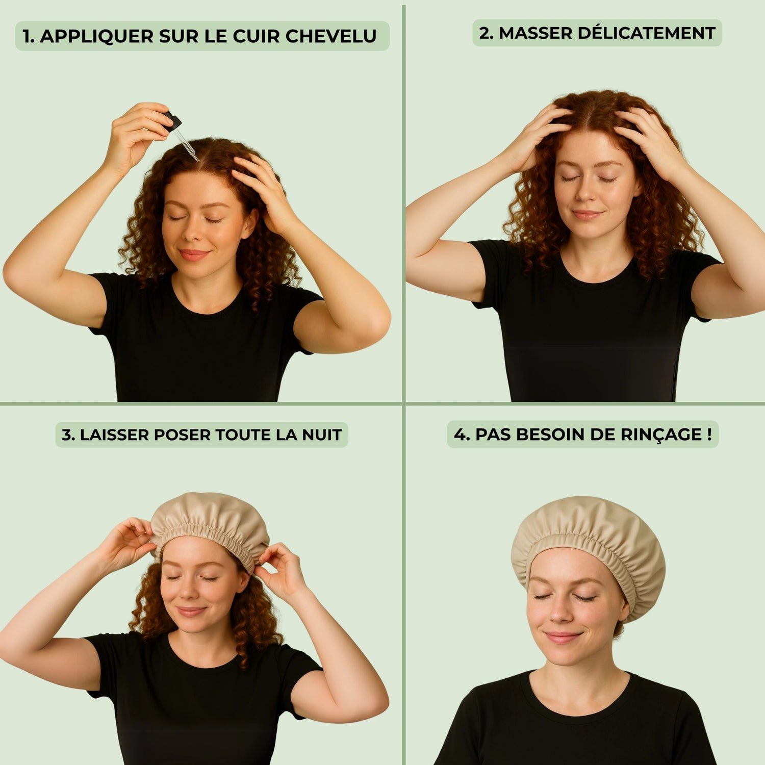  Résultats avant et après du sérum pousse cheveux – repousse visible et densité retrouvée