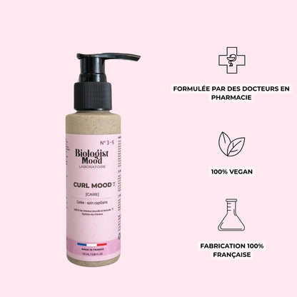 Soin coiffant naturel pour cheveux frisés et crépus – gelée capillaire boucles