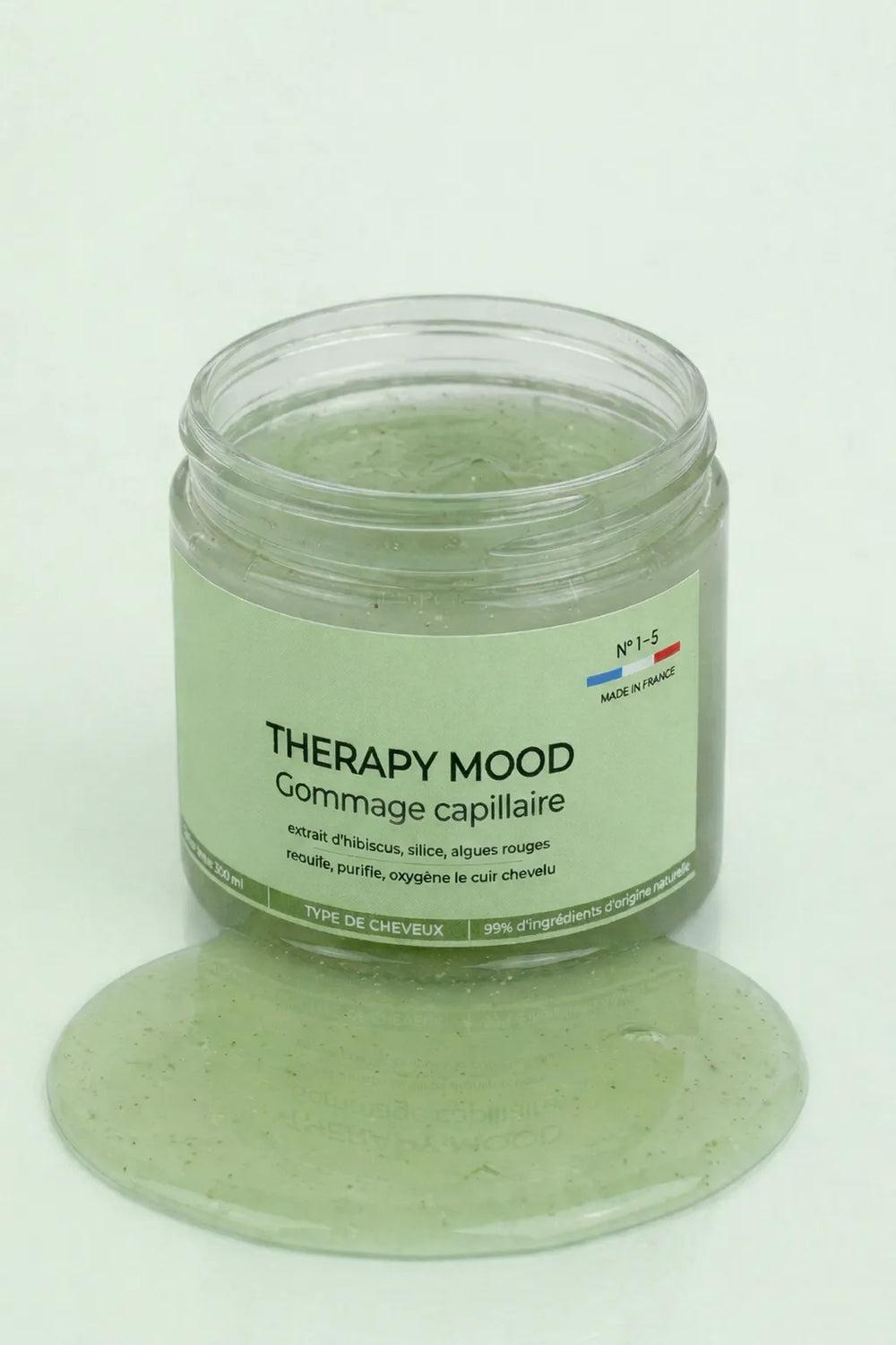 Gommage capillaire purifiant Biologist Mood Therapy Mood exfoliant cuir chevelu aux actifs naturels pour éliminer les impuretés et stimuler la pousse des cheveux