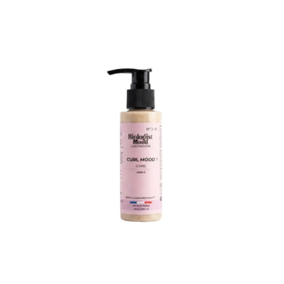 Leave-in Curl Mood Biologist Mood pour cheveux bouclés et frisés, soin sans rinçage hydratant qui définit les boucles, réduit les frisottis et apporte de la douceur.
