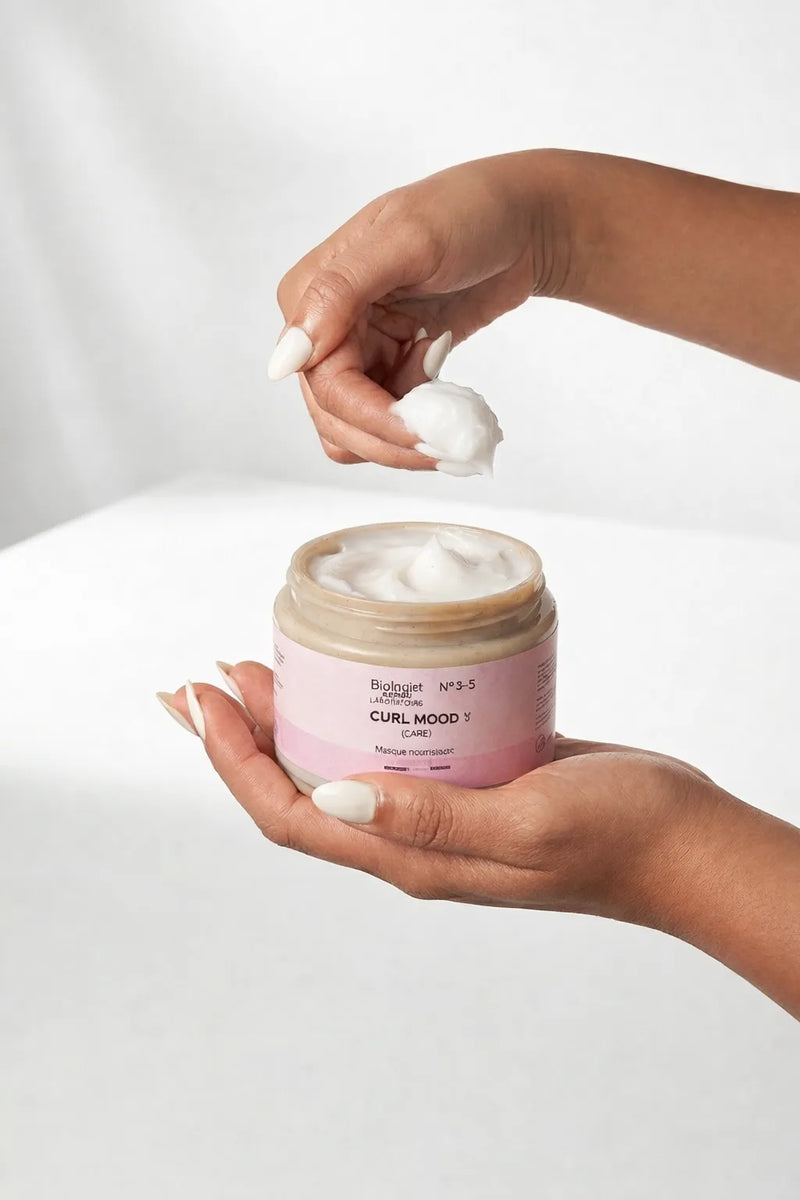 Masque capillaire réparateur Biologist Mood – soin hydratant intense pour nourrir et réparer les cheveux secs