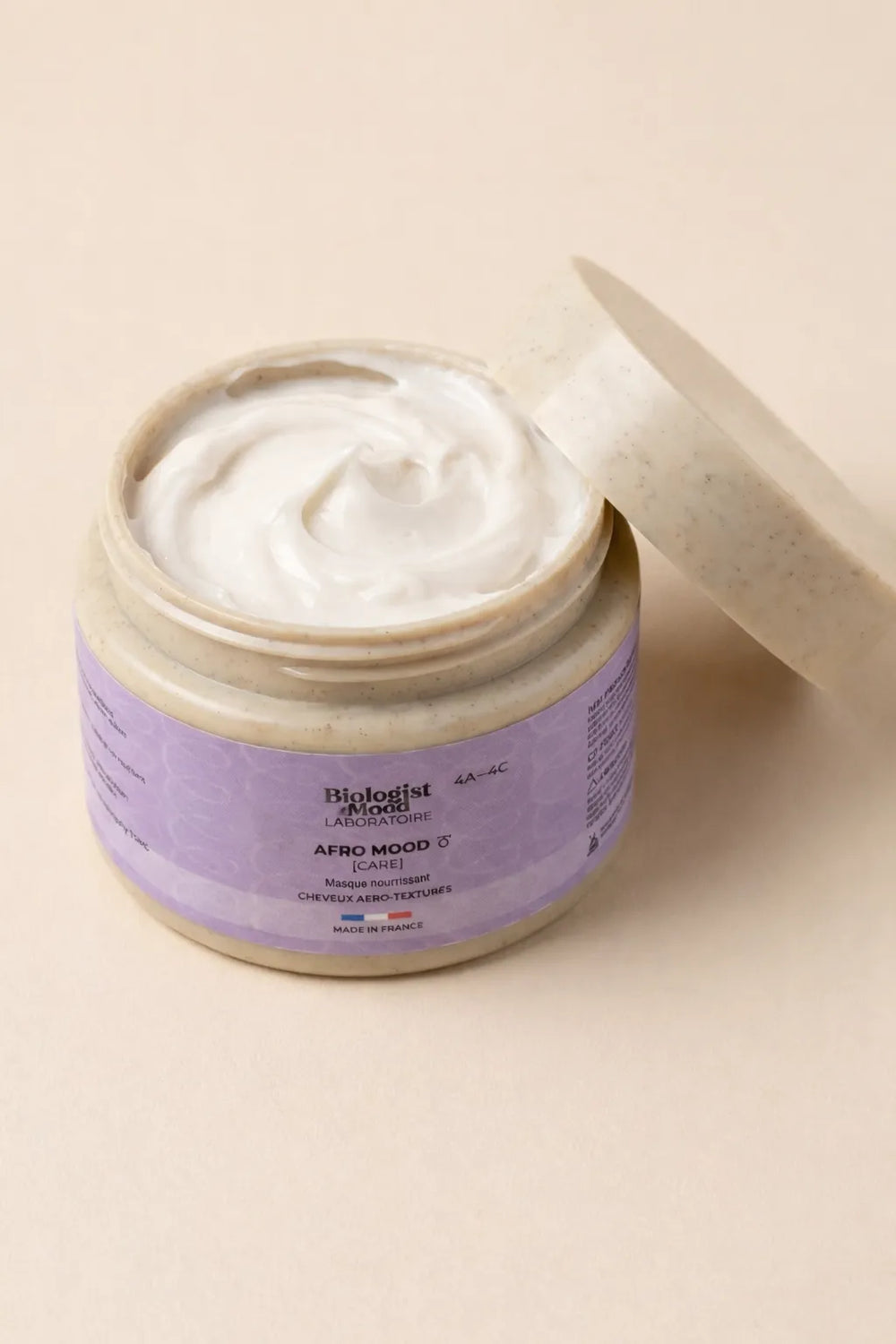 Masque cheveux afro nourrissant Biologist Mood sans sulfate pour hydrater et réparer les cheveux crépus secs