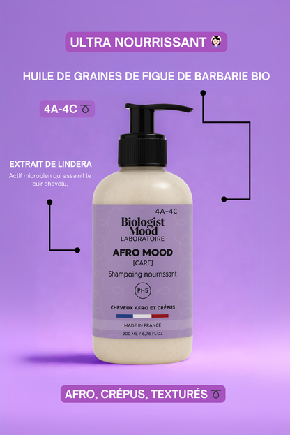 Shampoing Afro/crépus - Ultra nourrissant et assainissant