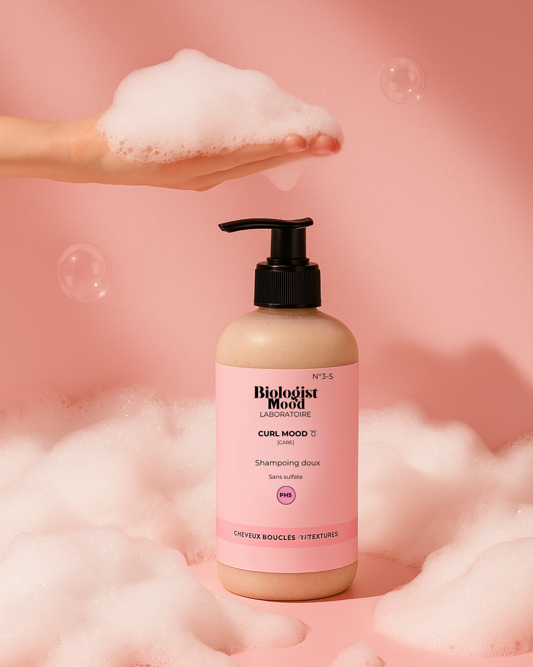 Shampoing doux Curl mood Care