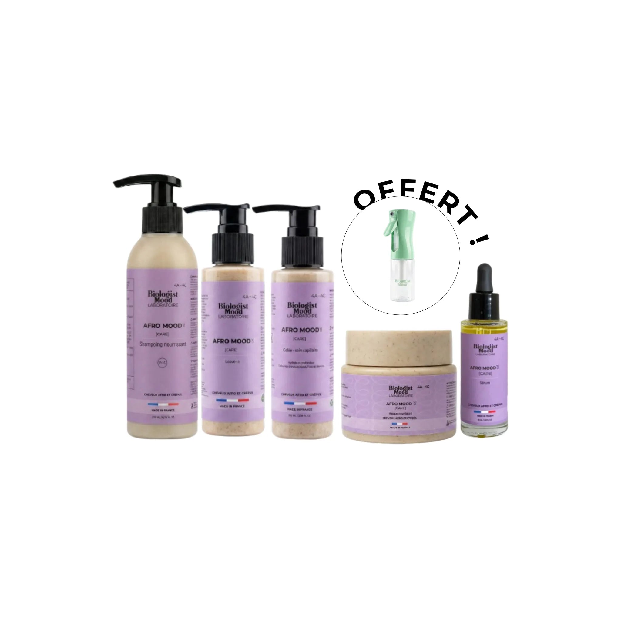 Soin capillaire naturel Biologist Mood pour nourrir, fortifier et sublimer les cheveux secs, ternes et fragilisés
